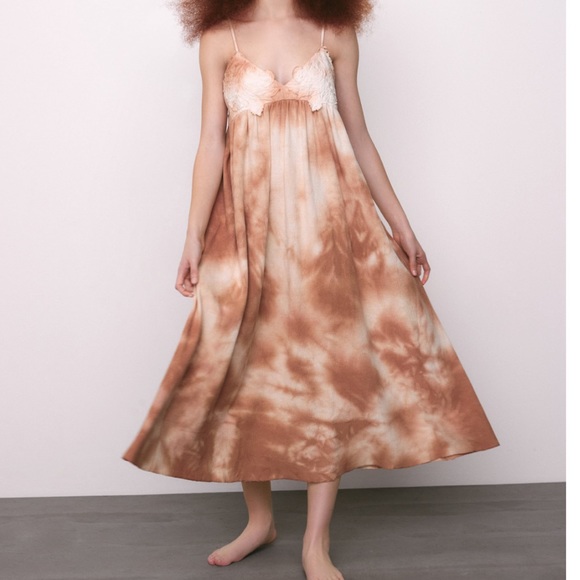 Zara Dresses & Skirts - Zara Tie Dye MIDI/ Maxi Dress
